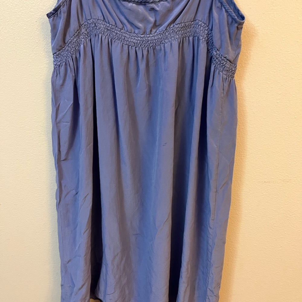 Silk Banana Republic Dress. Sz M - Picture 6 of 7